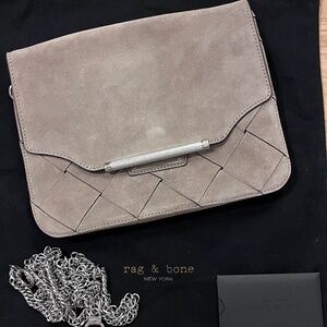 Rag & Bone Taupe Crossbody Bag